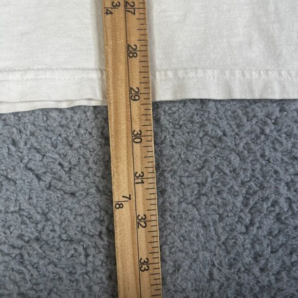 Vans Off The Wall T Shirt Mens Large Beige Modern Fit Psychedelic Graphic - Picture 6 of 8